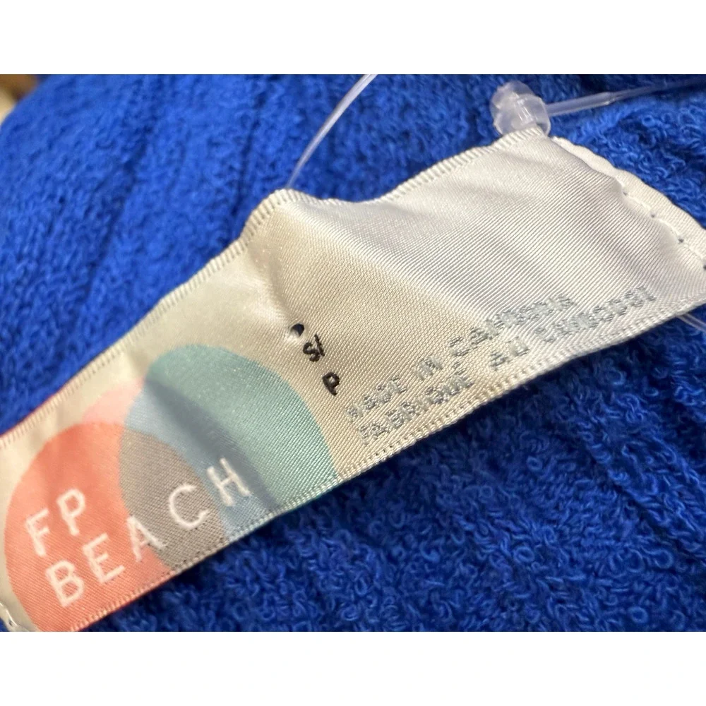 FREE PEOPLE FP BEACH LAPIS LAZULI BLUE RHEA SWEATER SKIRT SET SZ S